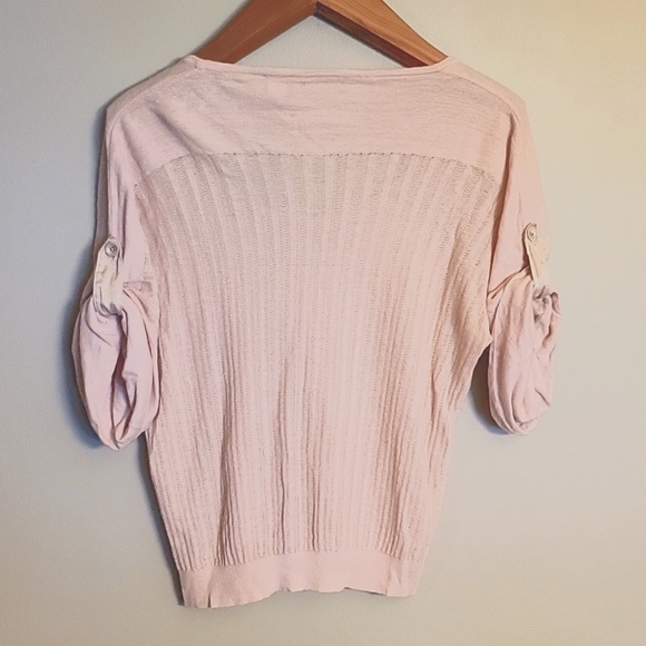 Moda International Victria's Secret blush slouch knit sweater - Picture 3 of 4